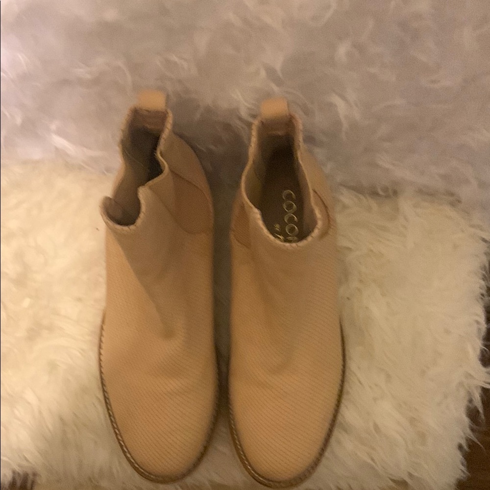 Coconuts by Matisse Perforated Beige Ankle Boots